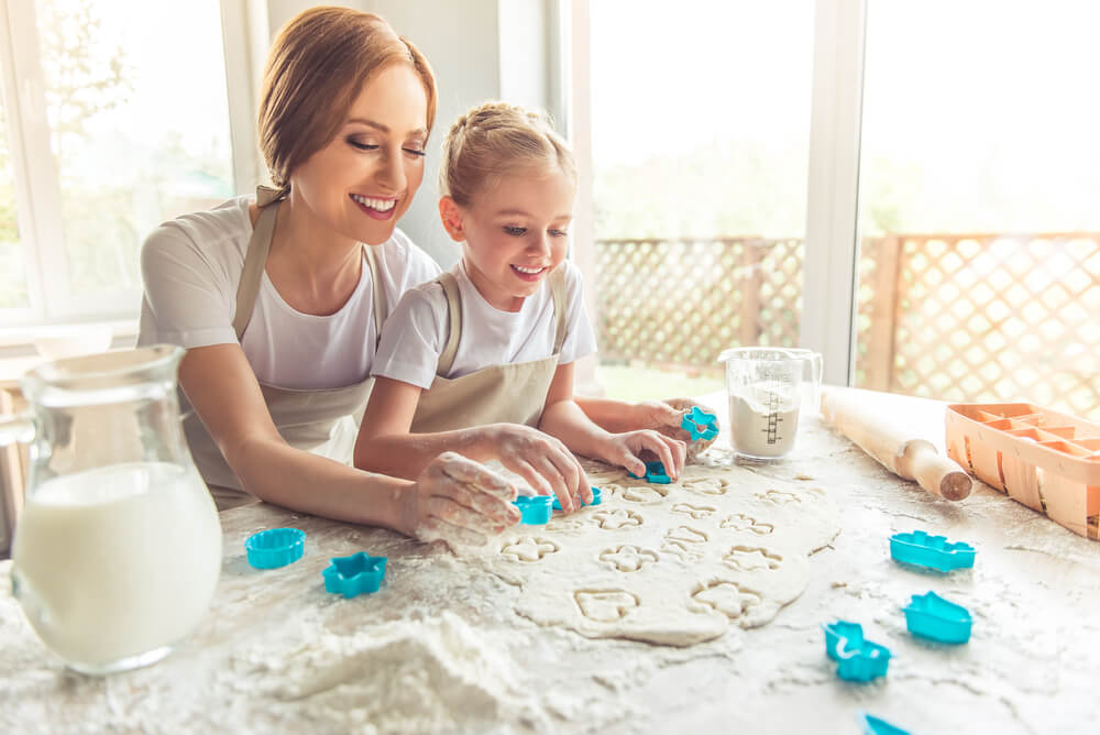 Kekse backen mit Kindern