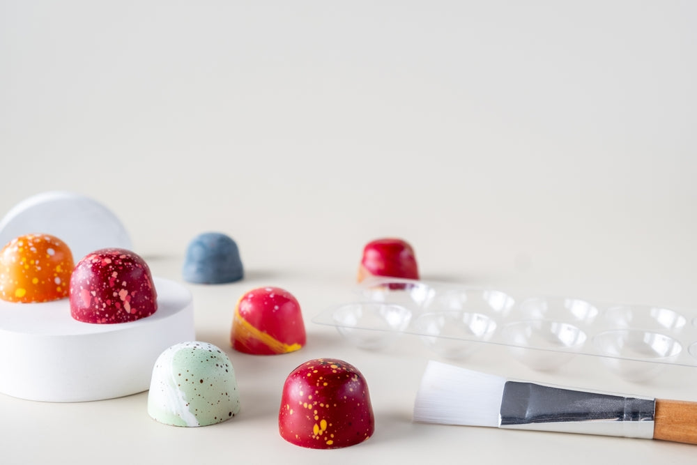Individuelle Schokoladenform für Pralinen