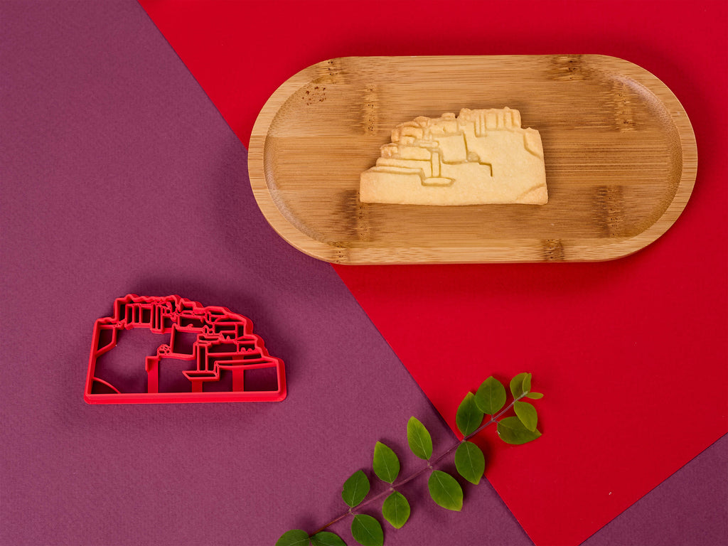 Keksausstecher Festung Hohensalzburg mit Keksen