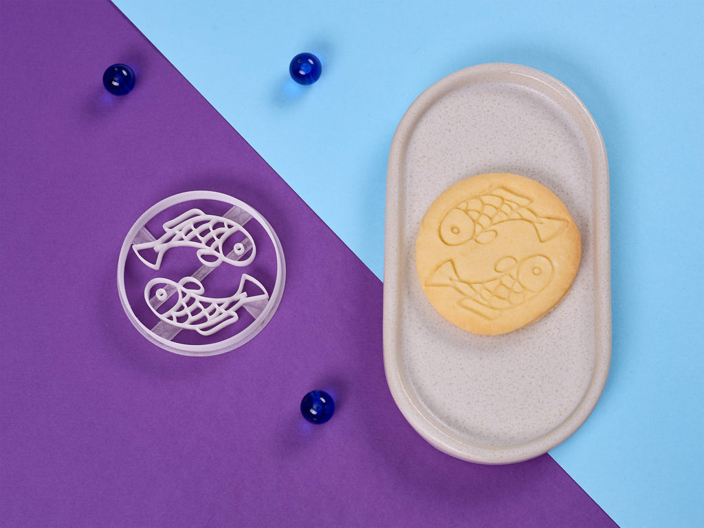 Keksausstecher Fisch mit Keks