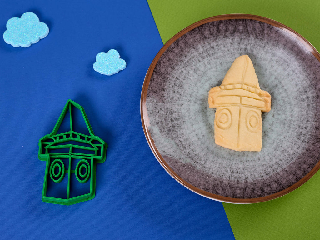 Keksausstecher Uhrturm mit Keks