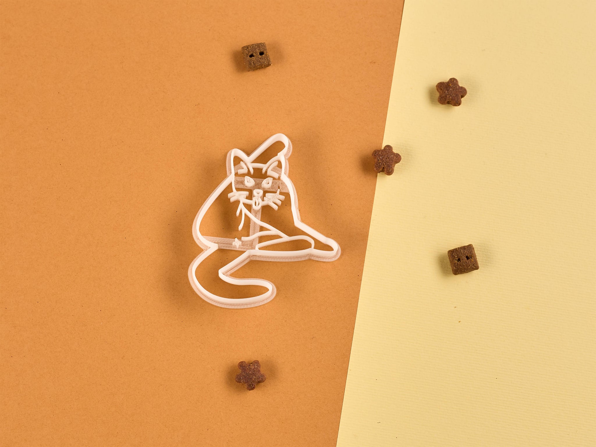 6-teiliges Katzen Ausstechformen Set - Edelstahl Plätzchenausstecher