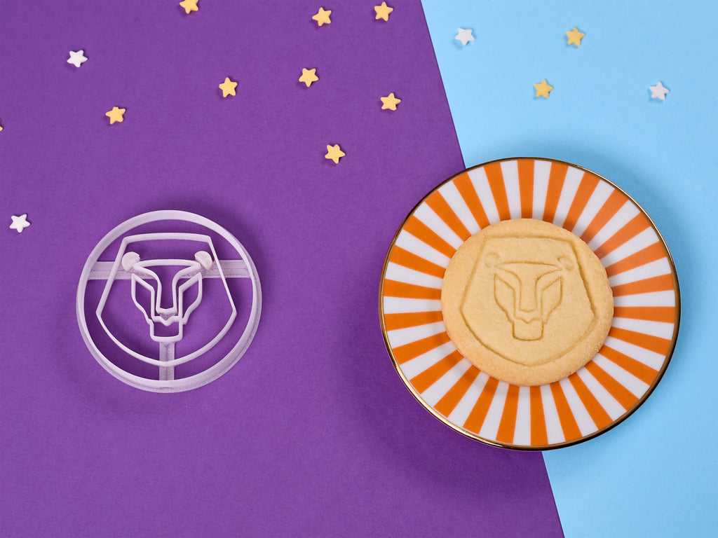 Keksausstecher Löwe mit Keks