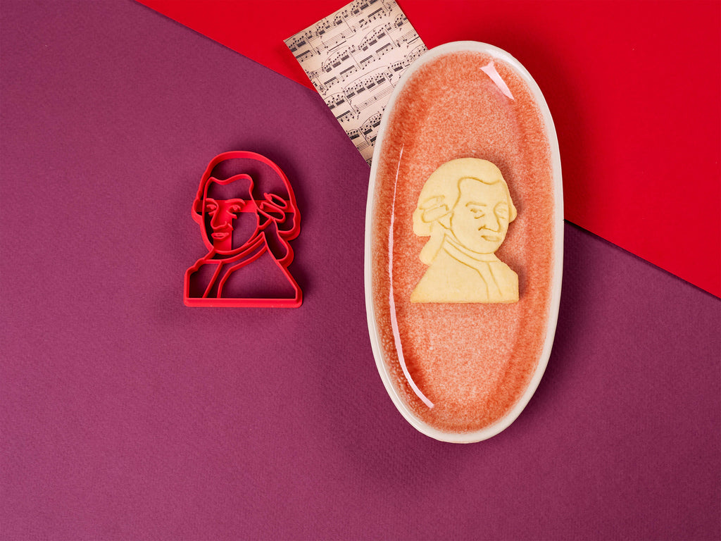 Keksausstecher Mozart mit Keksen