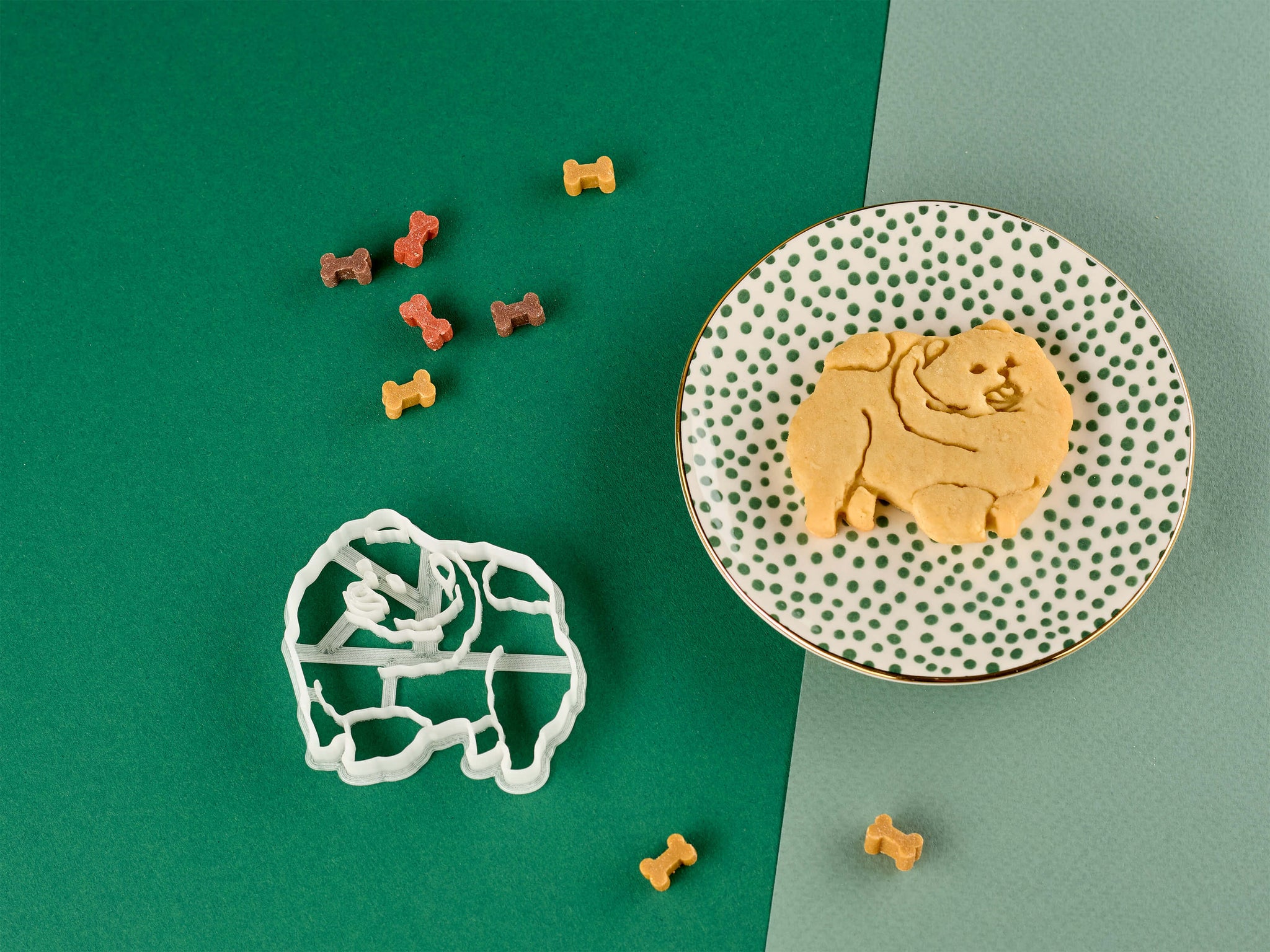 CookieCutz Hundepfoten Keksausstecher – 3er-Set Aus Lebensmittelechtem PLA-Kunststoff, Ca. 1,3 Cm Tief