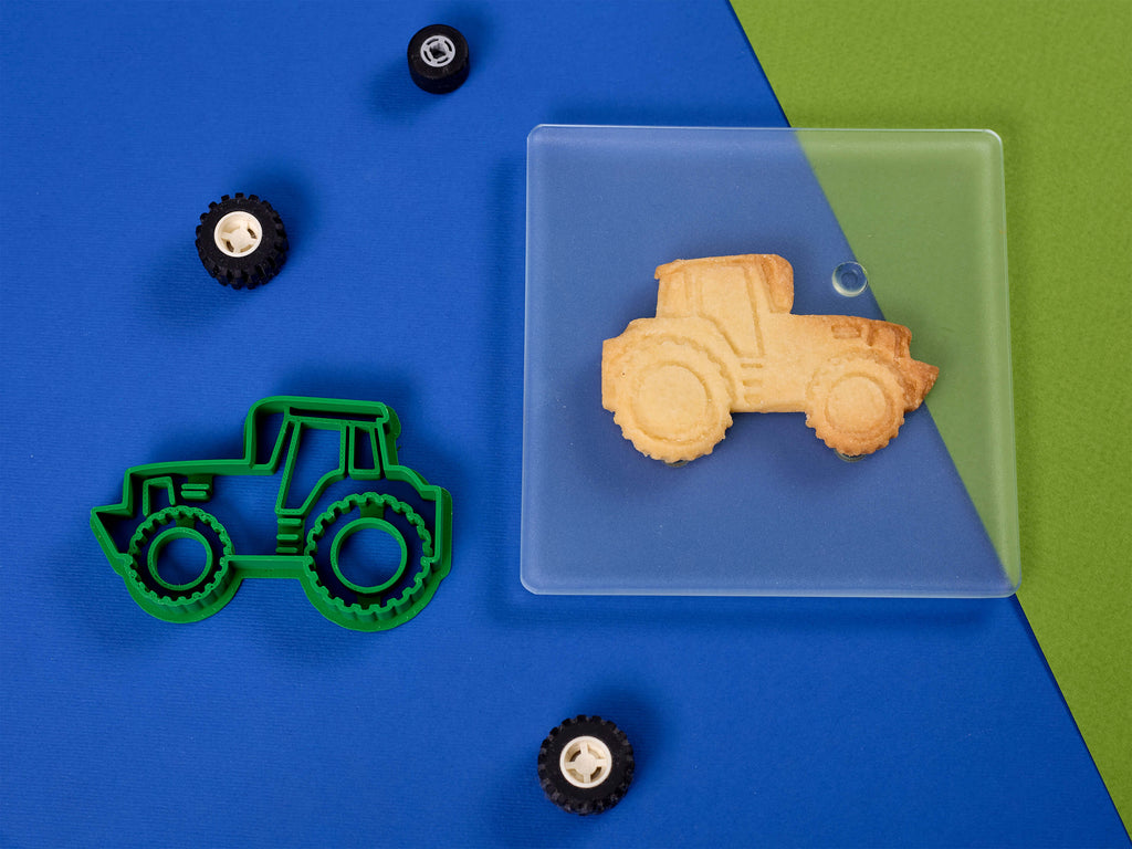 Keksausstecher Traktor mit Keks