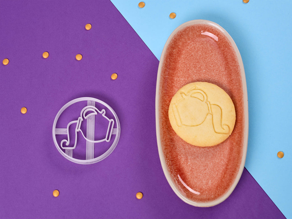 Keksausstecher Wassermann mit Keks