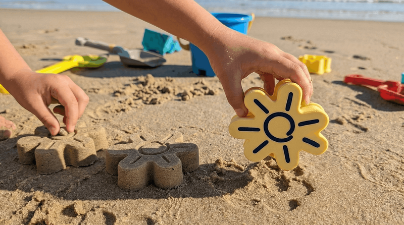 Sandform als Werbeartikel für den Strand