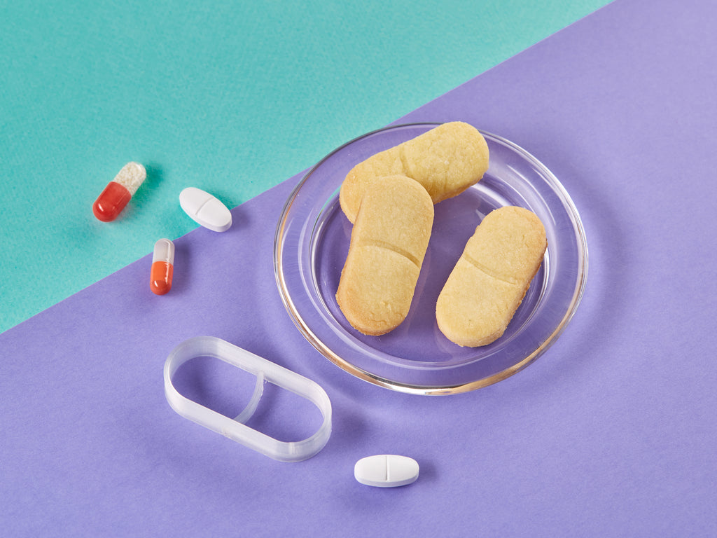 Pharmacy Cookie Cutters Biocraftlab - Pill Cookie Cutter with Cookies
